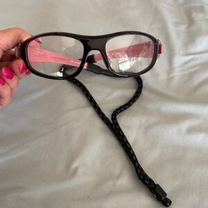 Harley-Davidson Black and Pink Women's Glasses